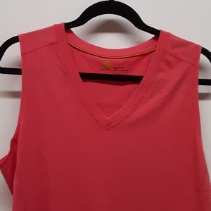 Carhartt poppy color tank top